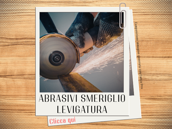 Abrasivi smeriglio levigatura