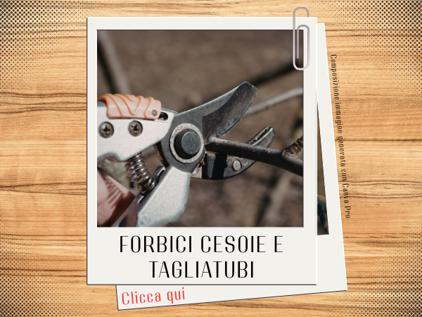 Forbici cesoie e tagliatubi