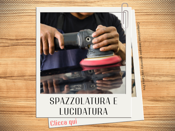 Spazzolatura e lucidatura