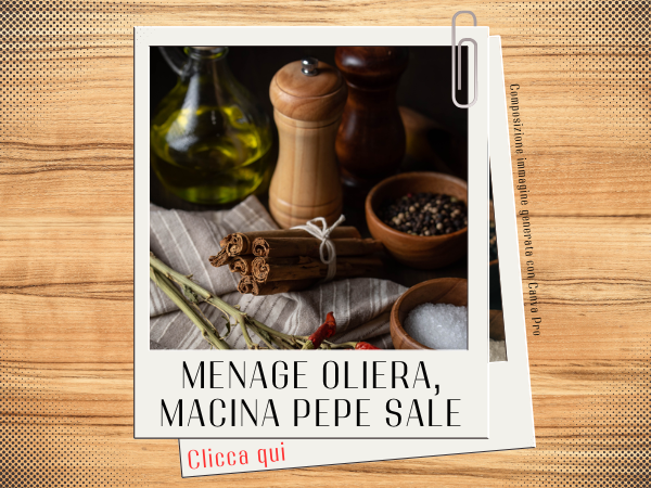 Menage oliera macina pepe sale