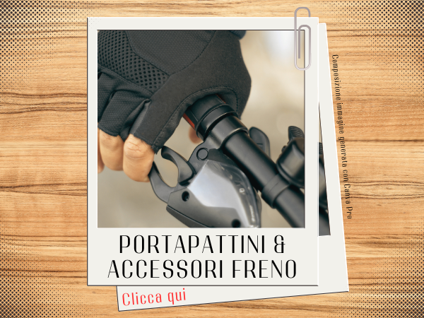 Portapattini e accessori freno