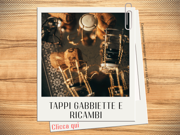 Tappi gabbiette e ricambi