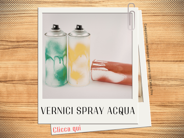 Vernici spray acqua